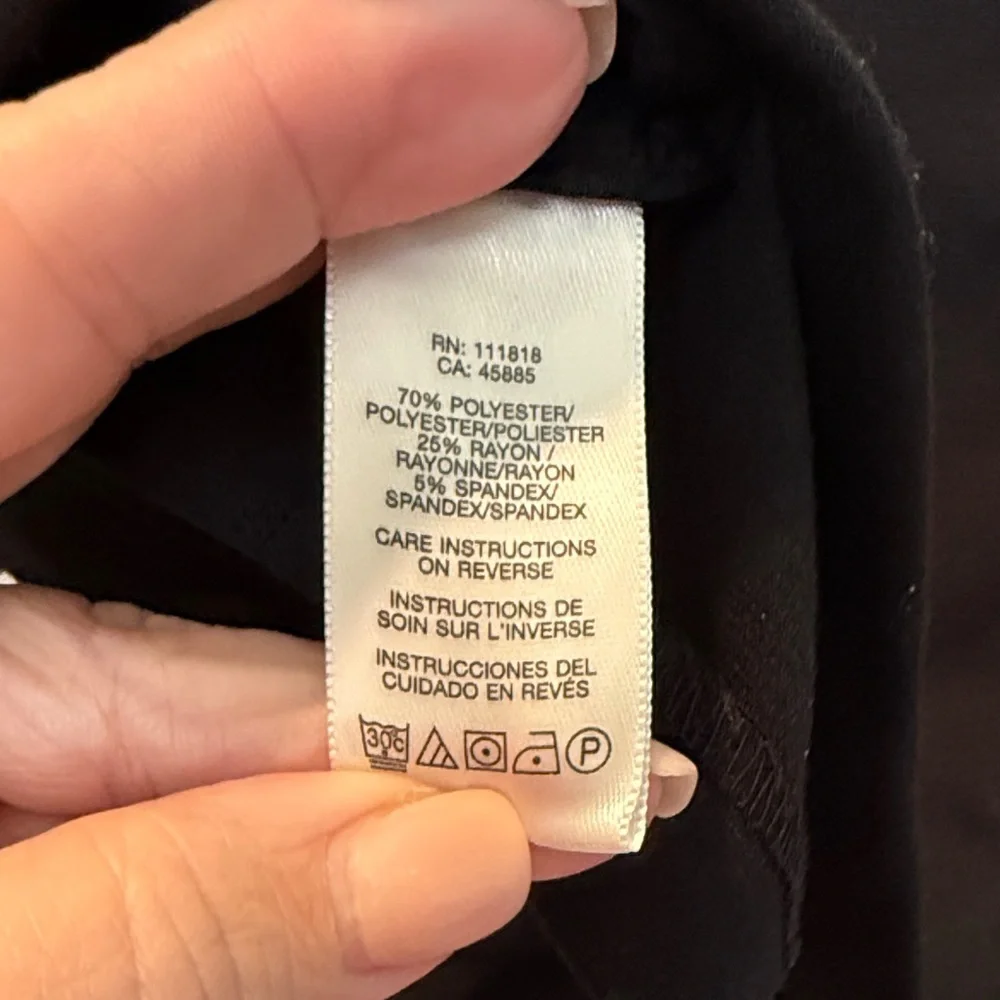 % Michael Kors Medium Black Jacket with Gold Zippers